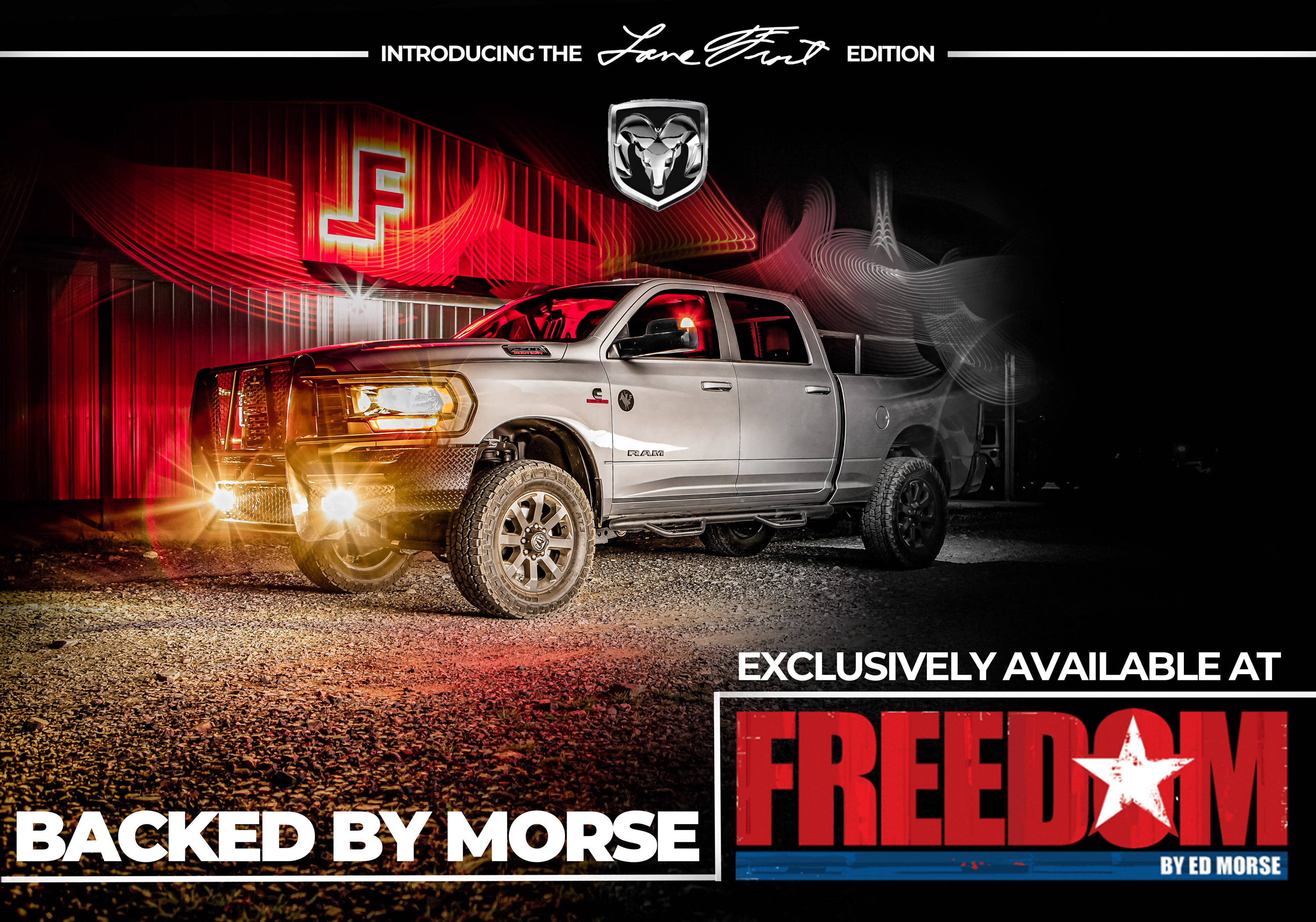 Lane Frost Edition Dodge Ram Truck Lane Frost Brand